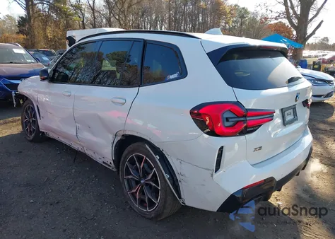2022 BMW X3 M40I z USA, uszkodzony, nr VIN 5UX83DP04N9K35610